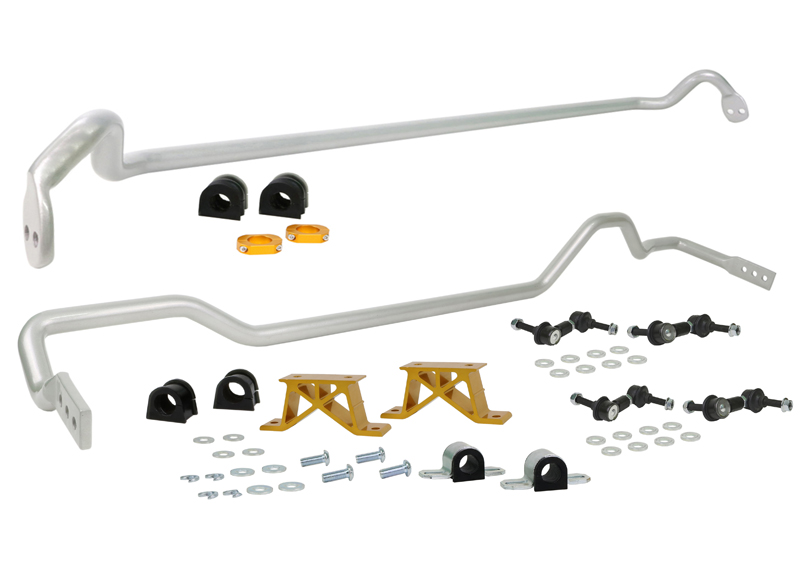 Whiteline Front and Rear Sway Bar – Vehicle Kit FITS Subaru Impreza GD WRX STi
