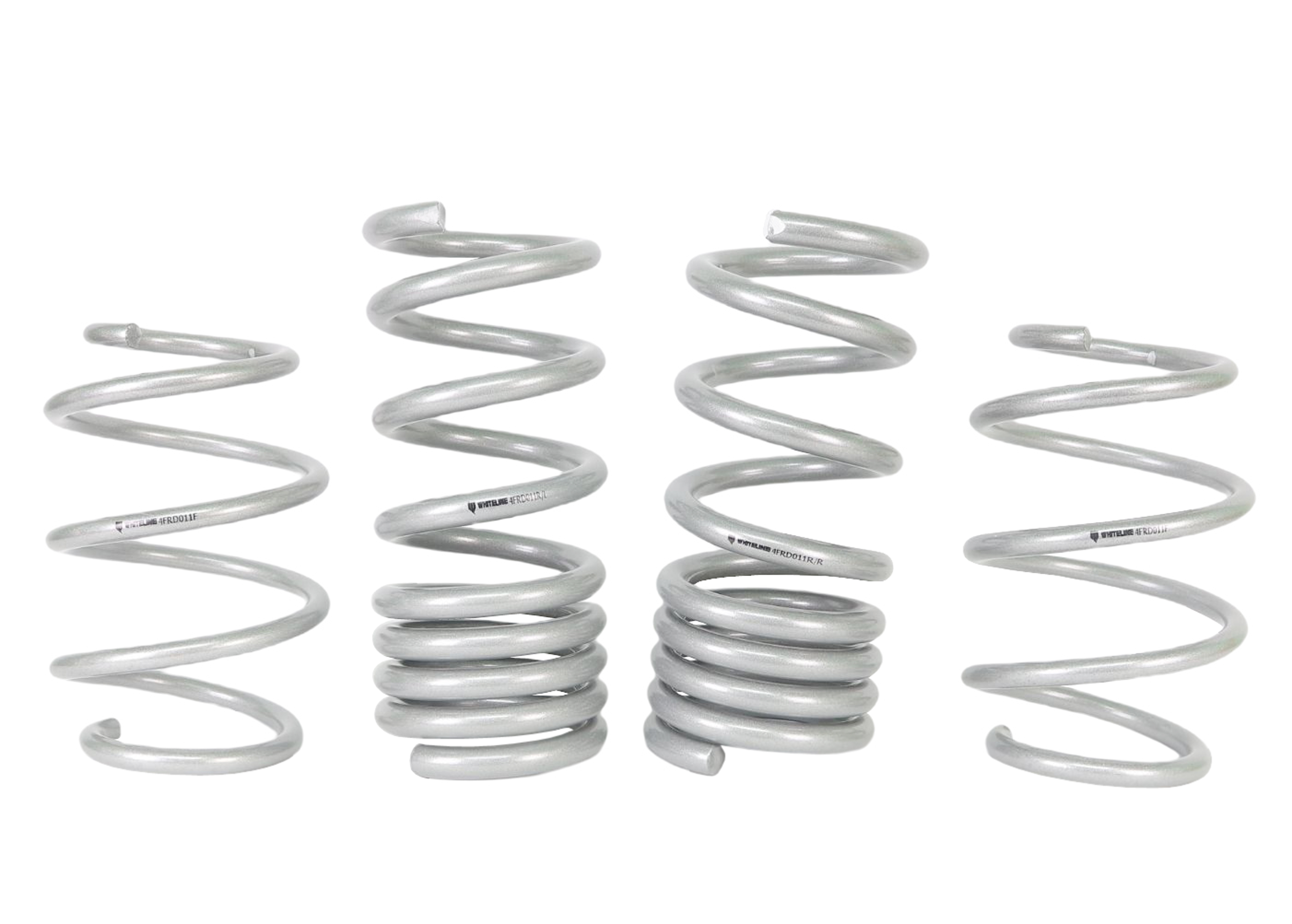 Front and Rear Coil Springs – Lowered FITS Ford Mustang S550 FM, FN – WSK-FRD011